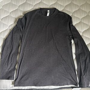 lululemon athletica Core Long Sleeve Black Long Sleeve Tee